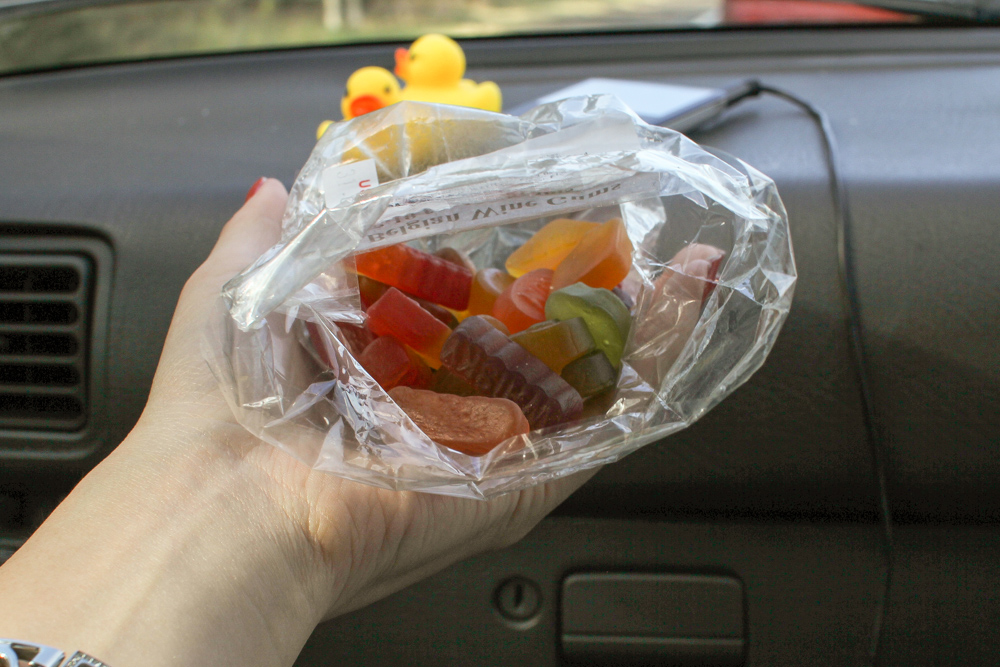 Wine gums! A satisfying, not-too-sweet treat.