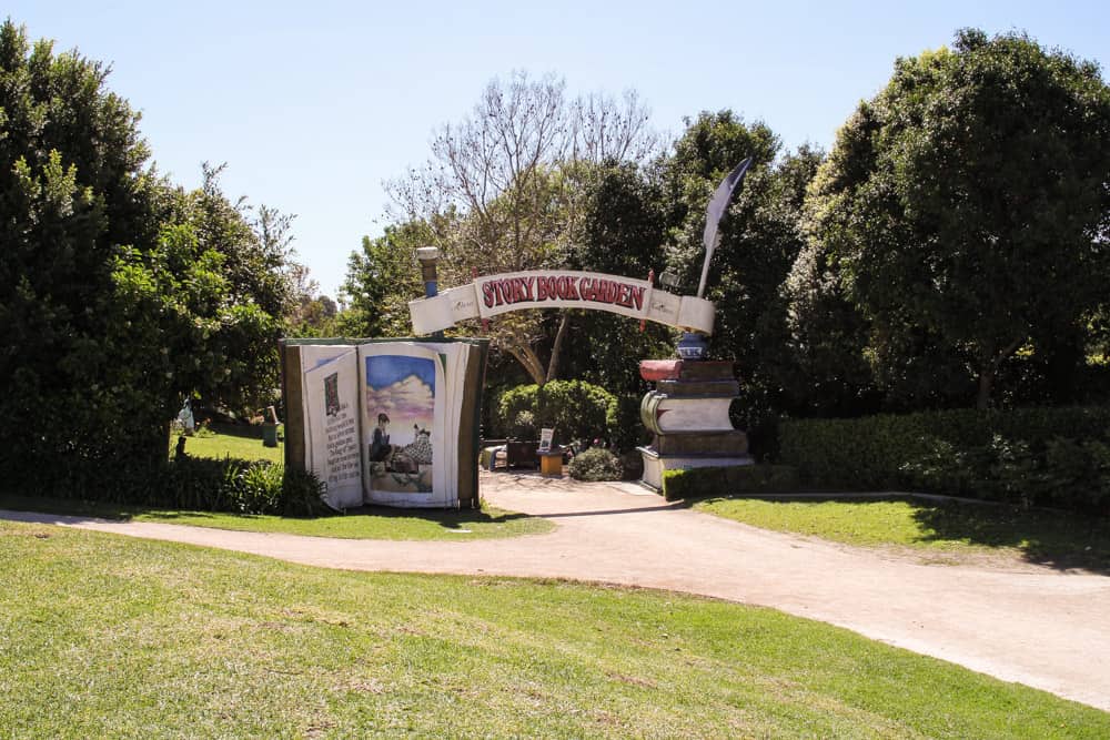 Entrance to the Storybook Garden