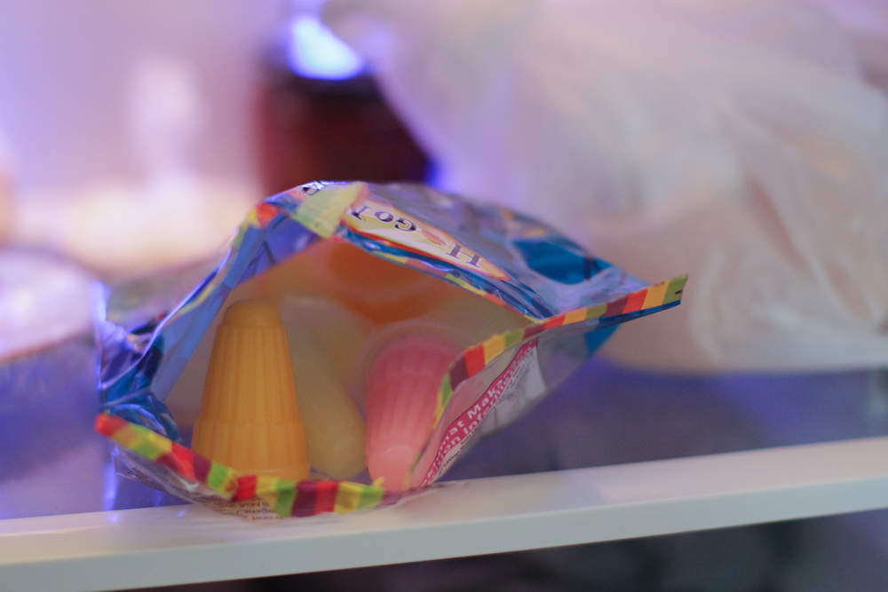 Jelly in the fridge