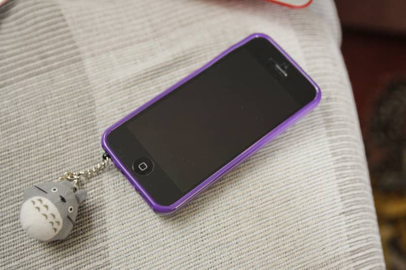 My purple jelly phone case