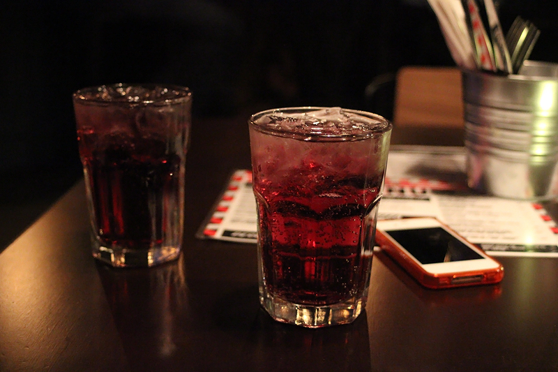 Vodka Red Bull (red edition), photo by me