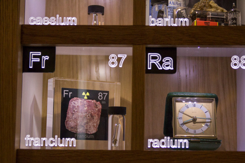 Francium and radium