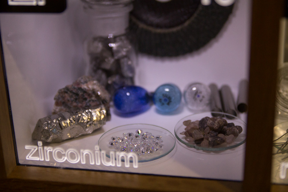 Zirconium – cubic zirconia, right?