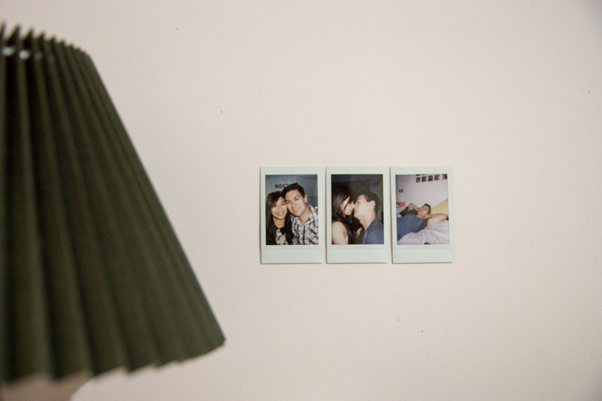 Some polaroids of me and Nick