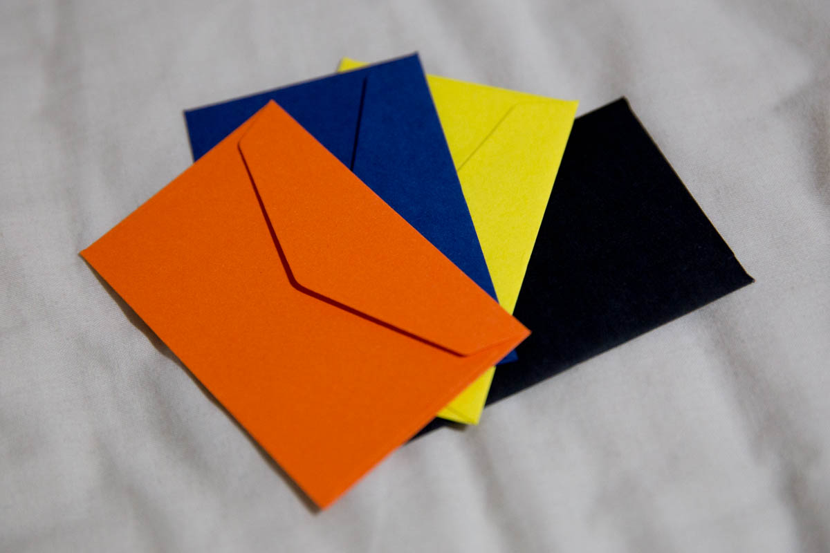 The smallest envelopes in the pack