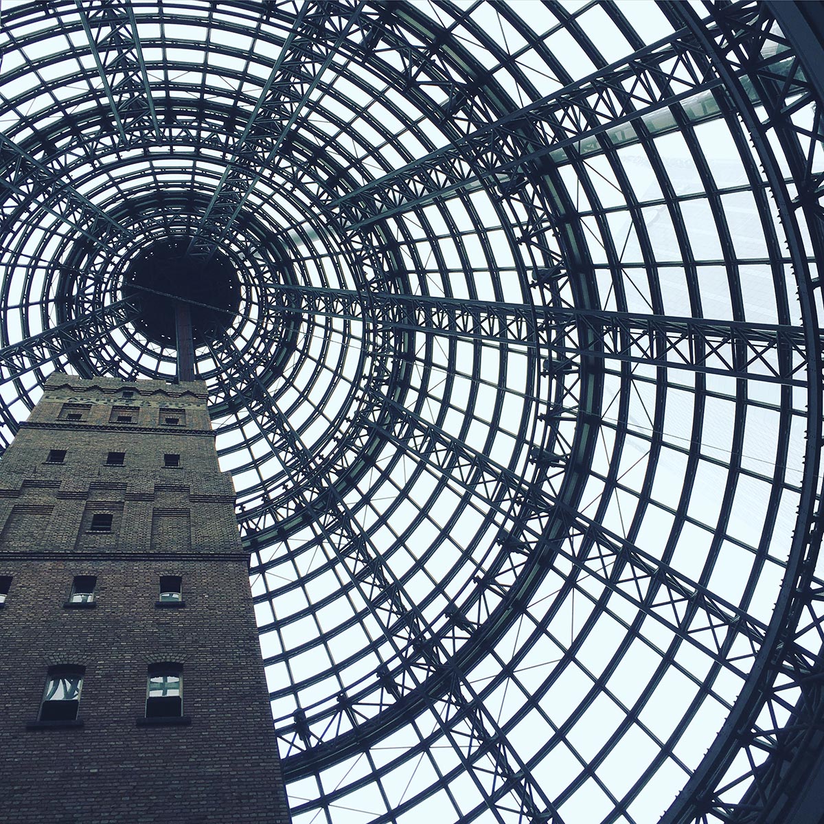 Inside Melbourne Central