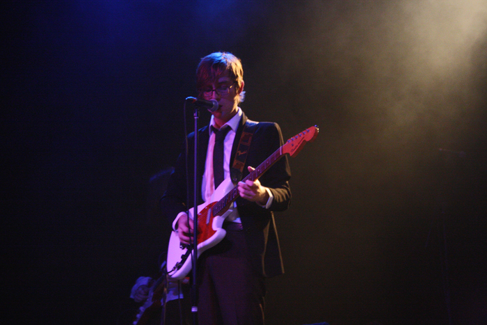 Ball Park Music: Sam on his electric guitar