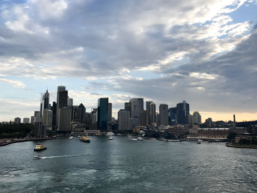 Circular Quay from a distance