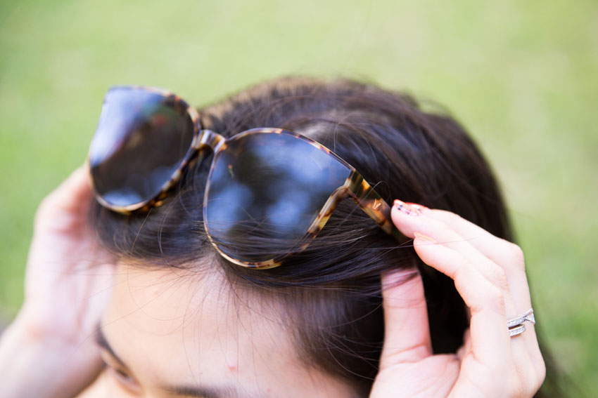 Close up of my sunglasses