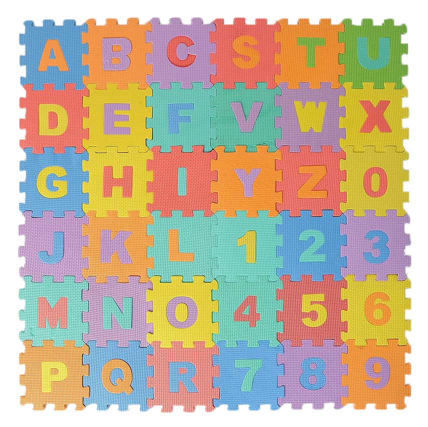 Timeless Thoughts: Foam puzzle mats Hey Georgie