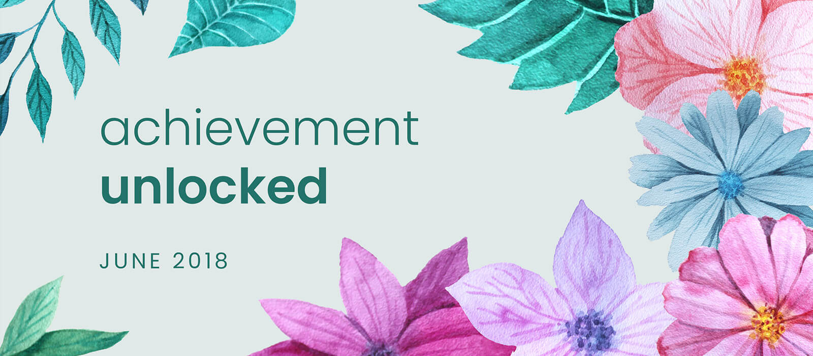Achievement Unlocked: June 2018 banner