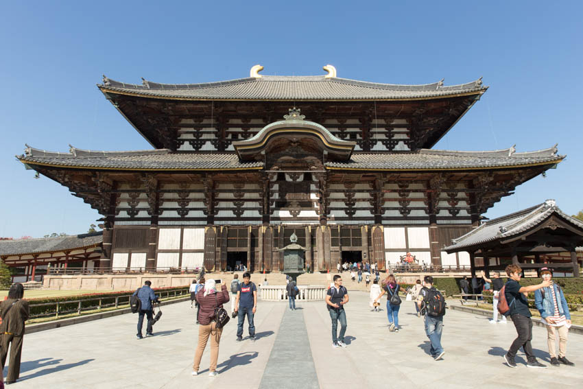 The temple as seen from the outside