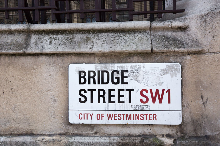 Bridge Street street sign