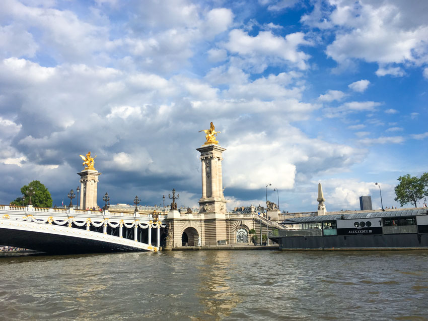 A bridge on the River Seine