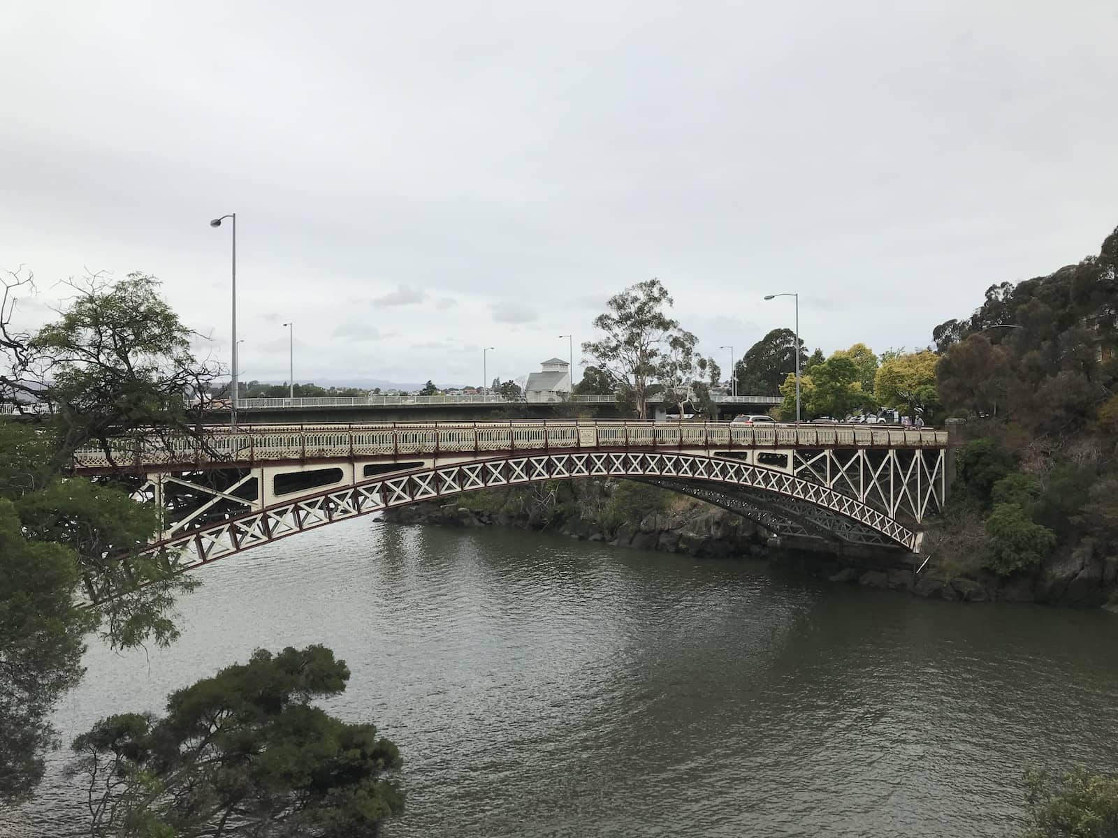 Kings Bridge, a bridge crossing the Cataract Gorge in Launceston