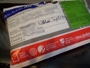 Package from Laura!
