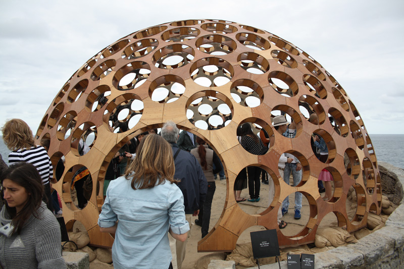 Dome with holes Dome with holes