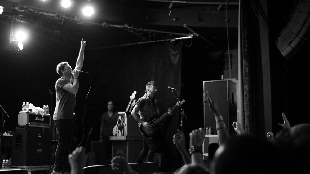 Anberlin — one of the few good photos I got from my place in the crowd