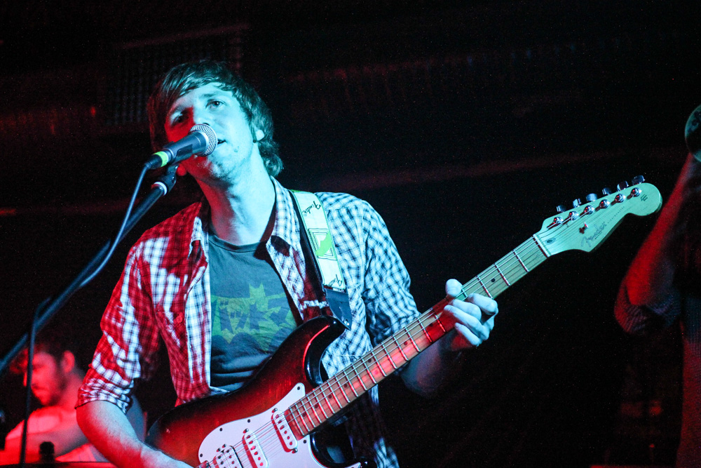 Ross playing guitar