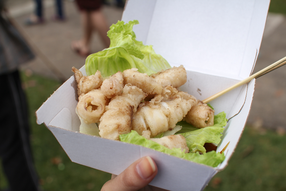 $5 for this fried calamari. Delish!