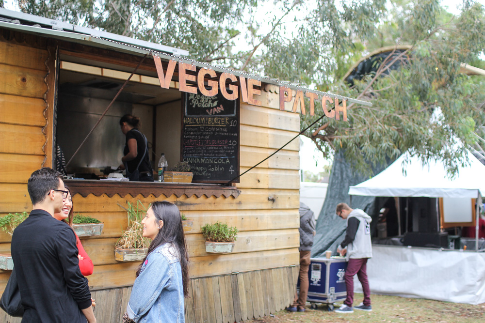 Cute little stall called Veggie Patch.