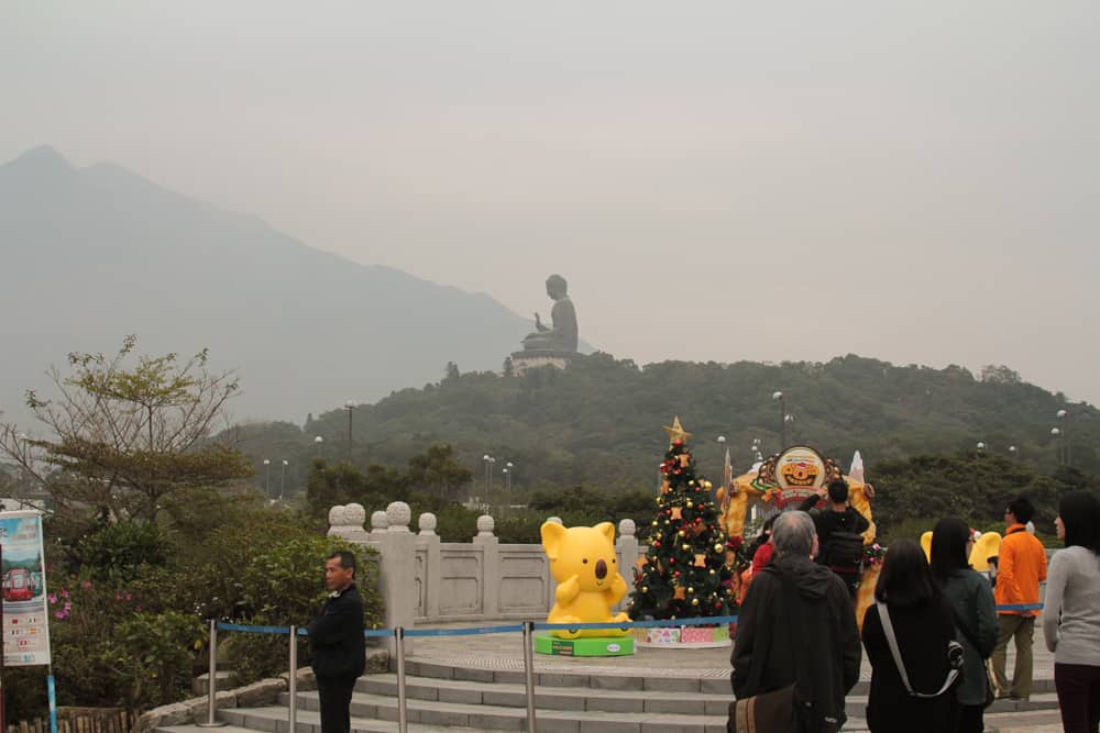 Big Buddha in the distance