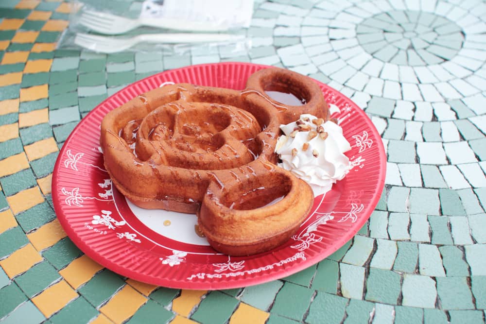 Mickey Mouse waffle