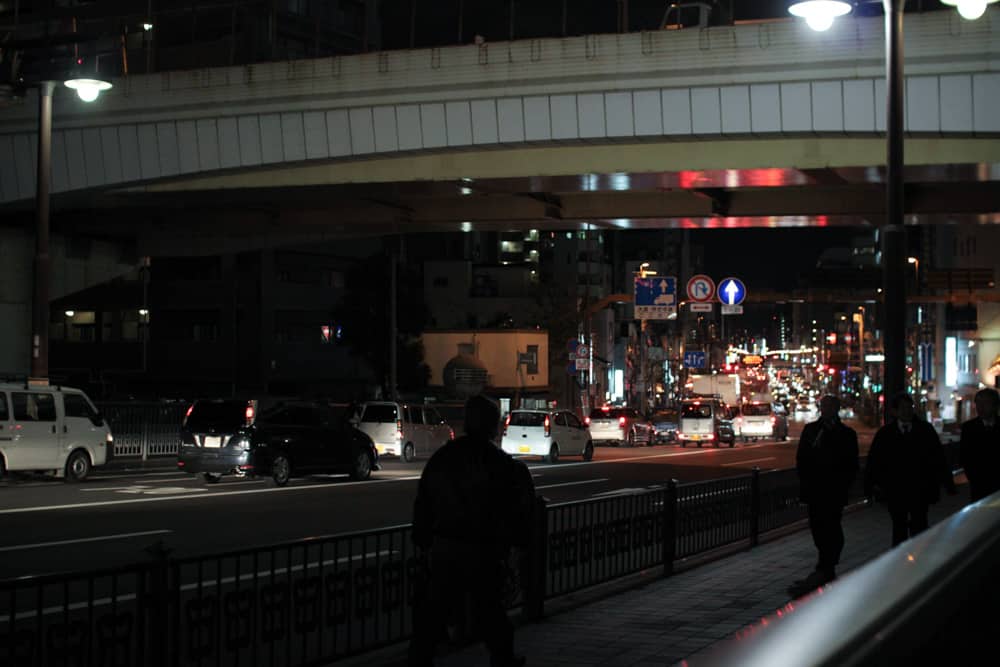 Walking home from Tokyo Skytree tower