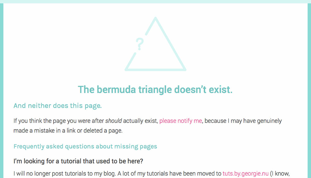 bermuda 404 page