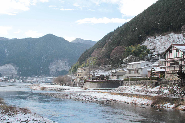 Gujo waterways, Gujo, Japan