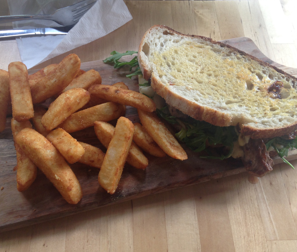 Lilian’s steak sandwich