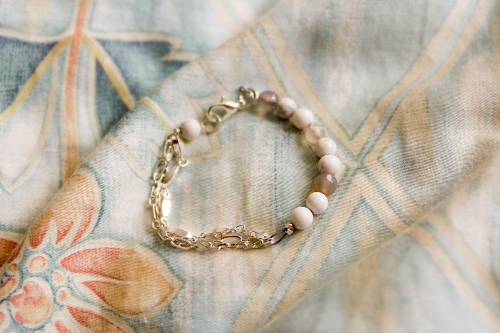 White Constance Bracelet