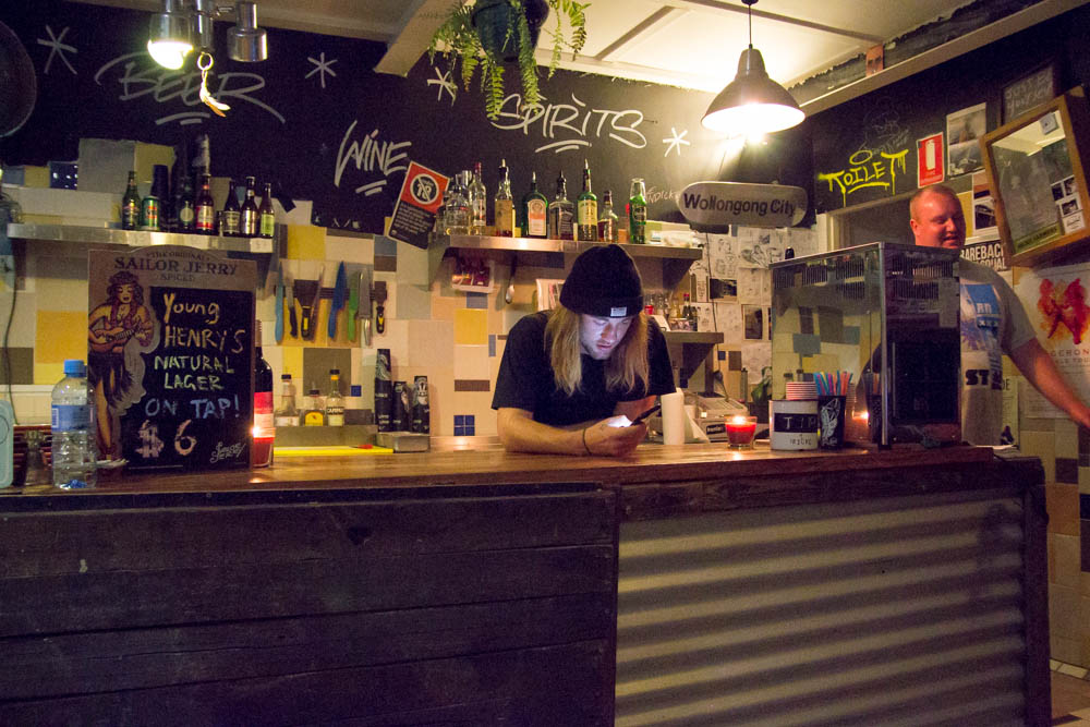 Guy at the bar