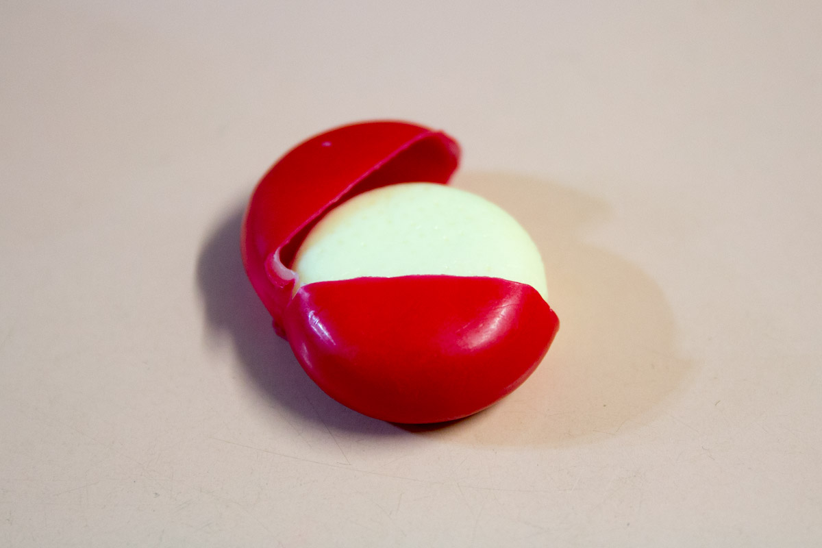 Babybel cheese in wax