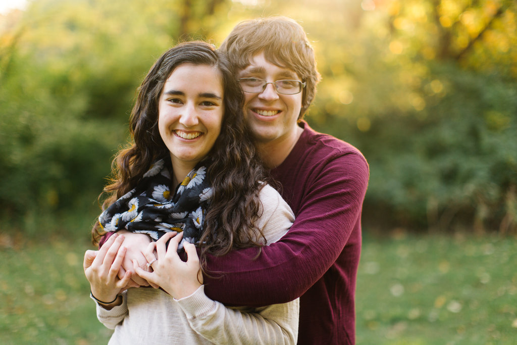 Becca and her boyfriend Andrew