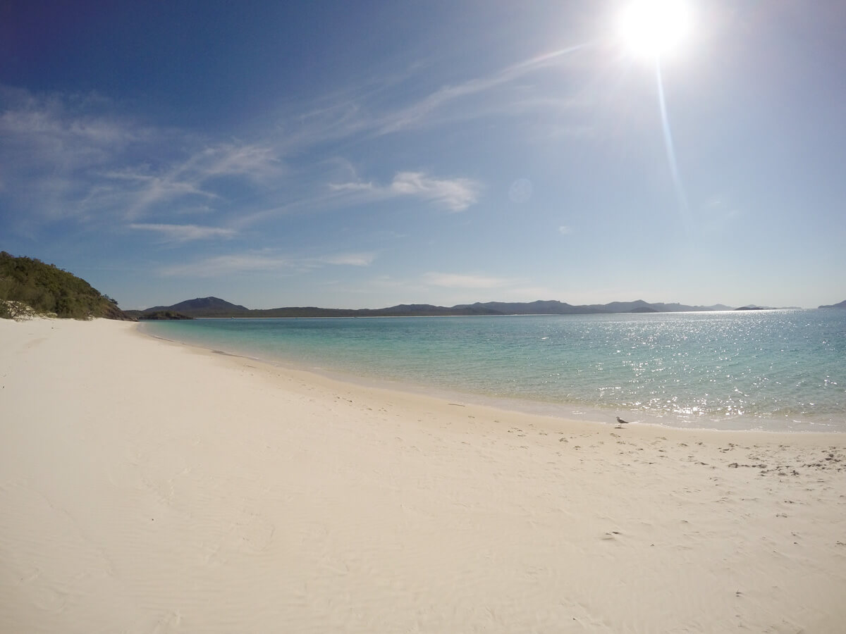 A view from Chalkies Beach