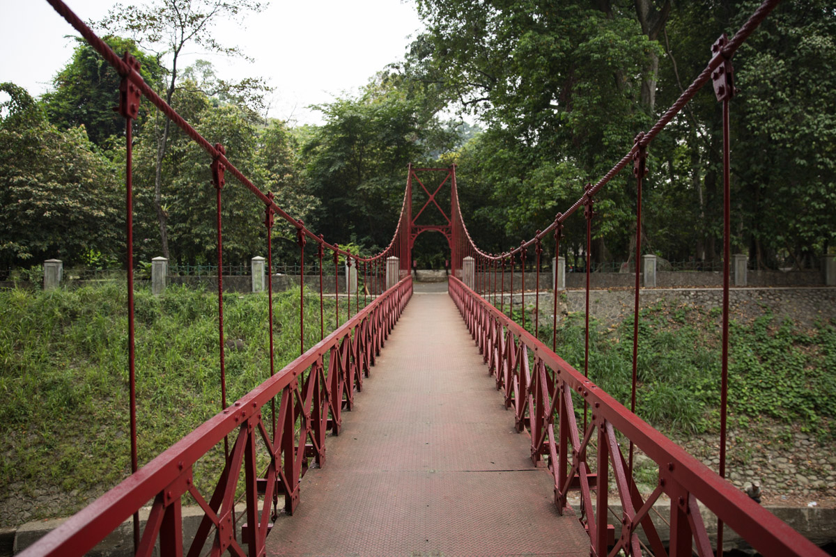 The hanging bridge