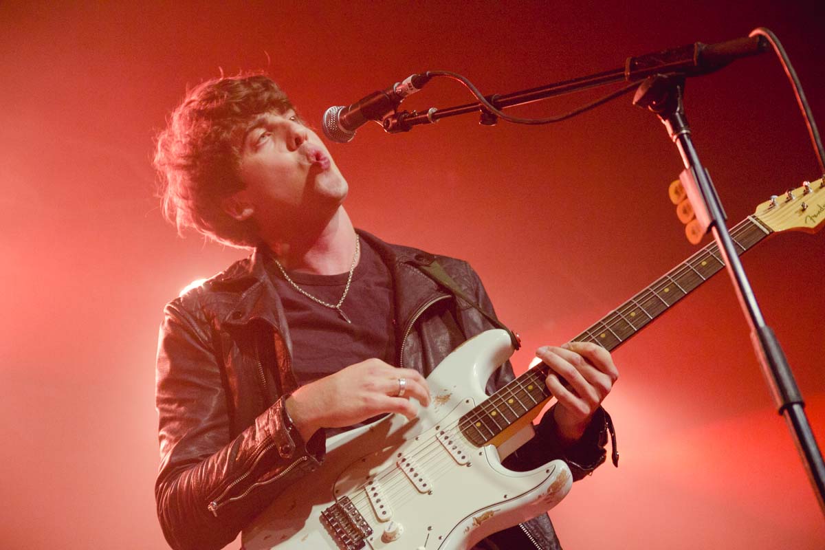 Circa waves supporting The Wombats