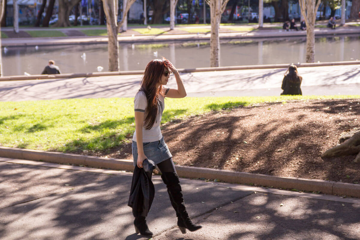 Walking through the park (I promise I am not stressed!)