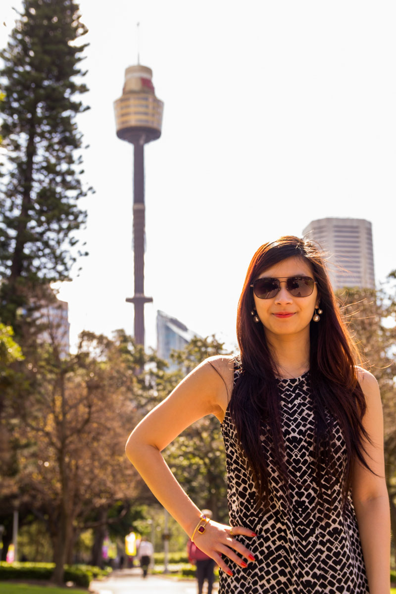 Sydney Tower in the background
