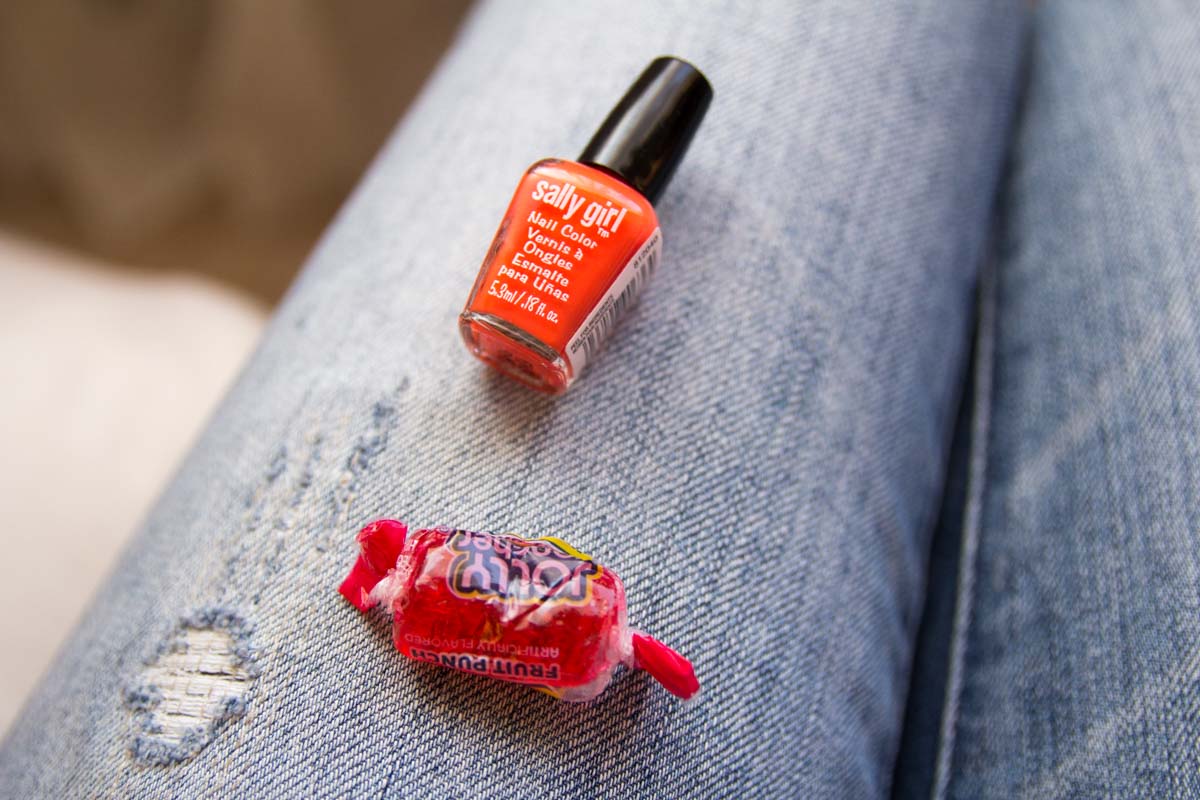 Nail polish and Jolly Rancher