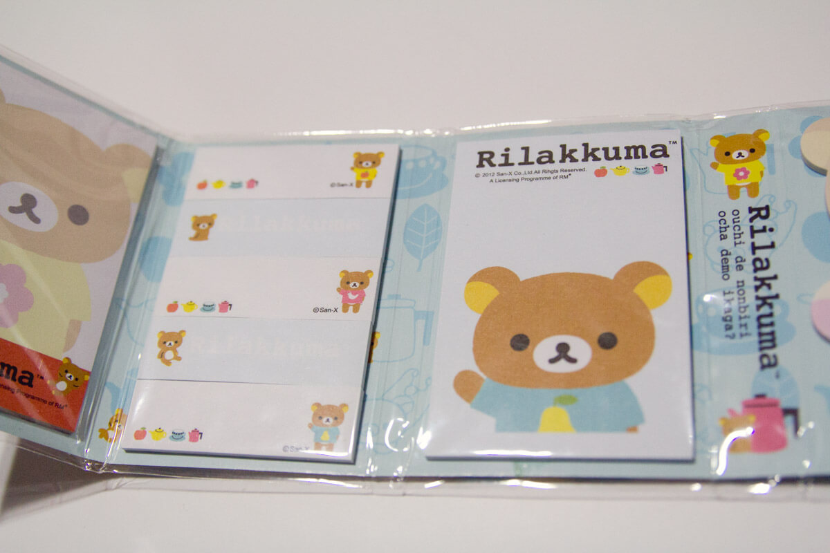 Rilakkuma notes